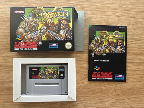 Shadowrun snes super - shadowrun,